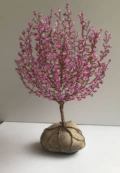 handmade beads tree