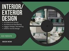 3D interior & exterior designing