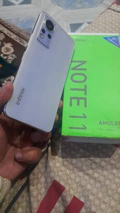 Infinix Note 11 4/128 complete Box No open No repair