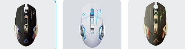 gaming mouse, bluetooth+silent optical Mouse with 2.4G