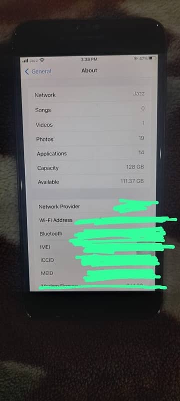 Iphone 7 Plus PTA approved 128GB 10/9 condition 2