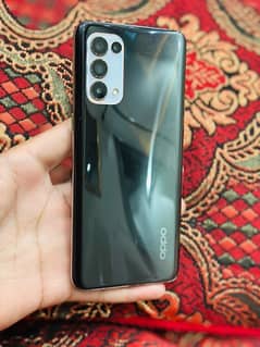 oppo reno 5 with box and charger