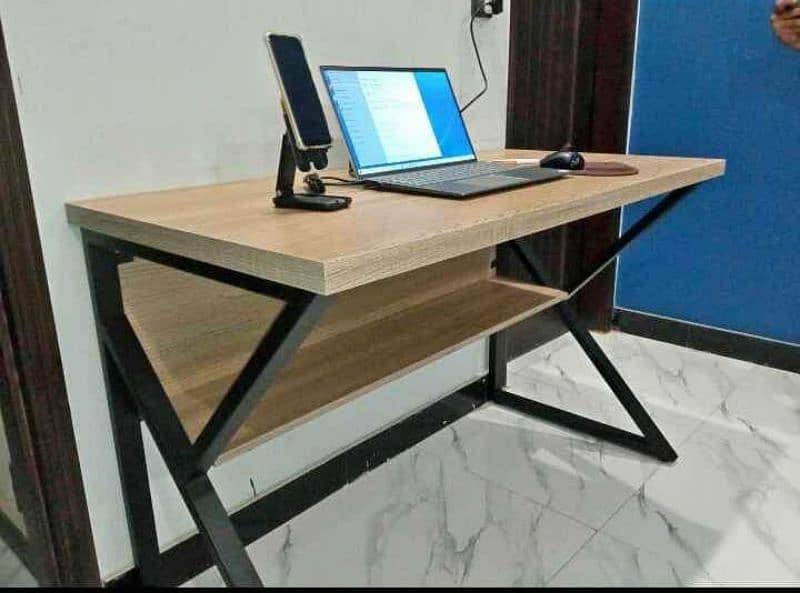 Brand New study table size 2/4 fit without drawer or drawer k sath 8