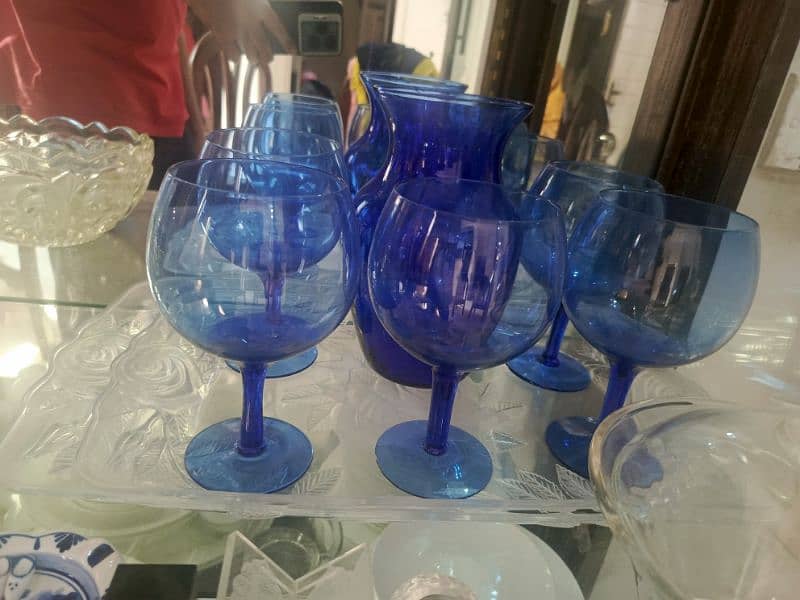 Crystal and glass sets(03002112474) 1