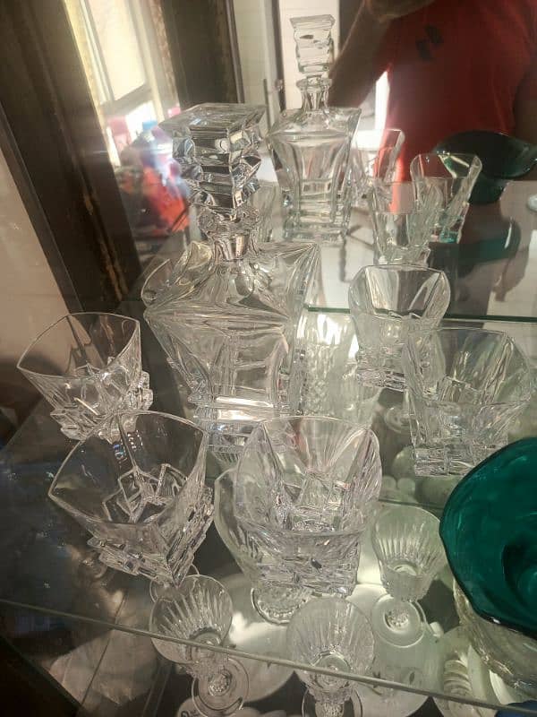 Crystal and glass sets(03002112474) 6