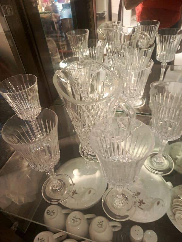 Crystal and glass sets(03002112474) 10