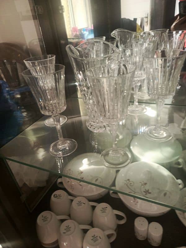 Crystal and glass sets(03002112474) 12