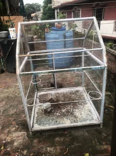 Solid iron cage for sale