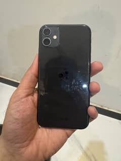 Iphone 11 Single Sim Pta approved 64 gb black With Box| FREE A9 Pro