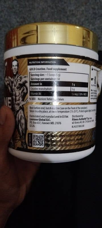 gold cretine and mass gainer used 2