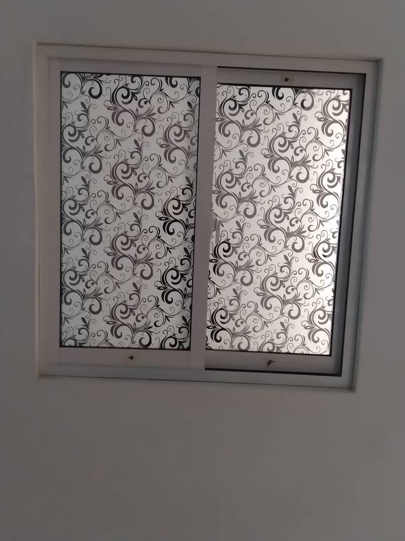 Almunium glass window partition glass doors work 8