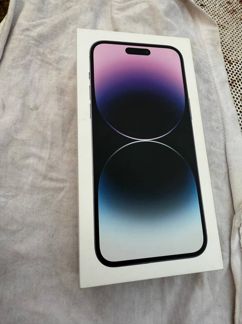 IPhone 14 pro max PTA approved 128 GB LLA model 8