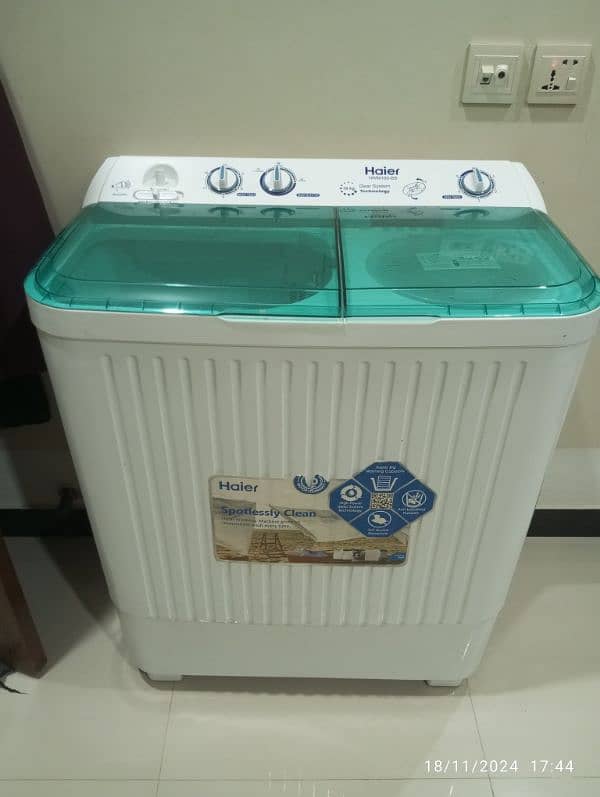 HWM 100-BS - Semi-Automatic Twin Tub Washing Machine - 10 Kg - White- 0