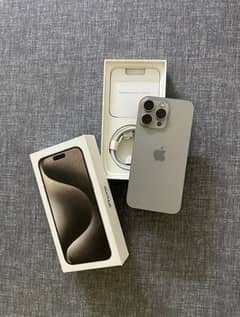 iphone 15 pro max Natural titanium non pta