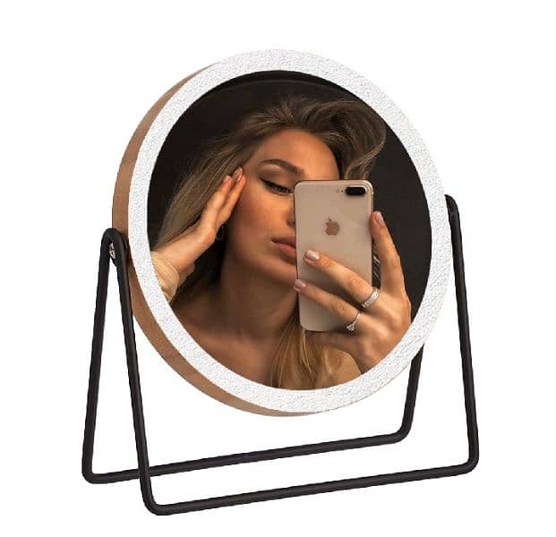 Basics Vanity round Mirror 1