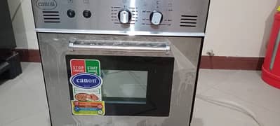 slightly used gas canon oven