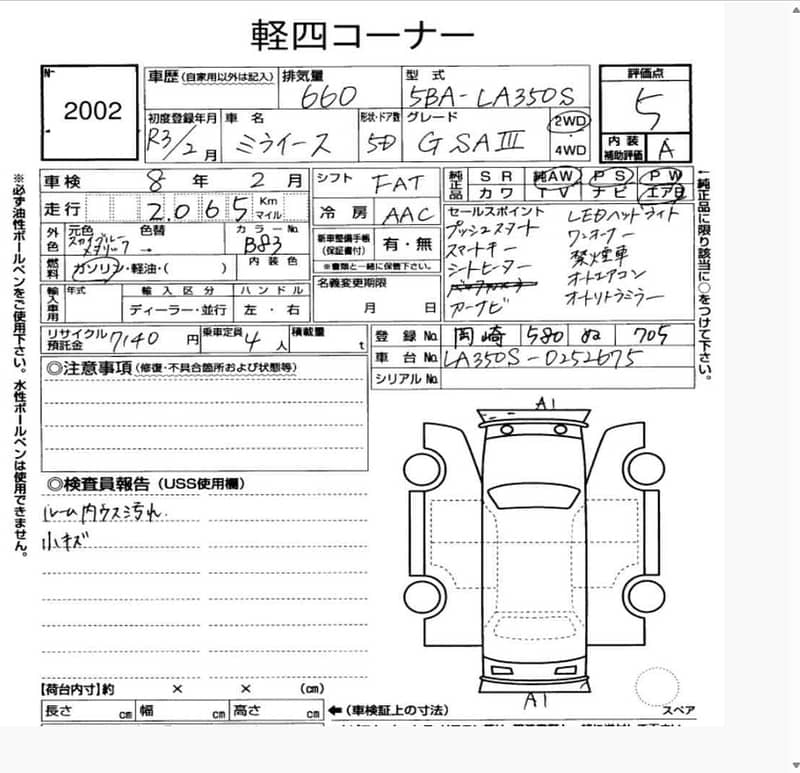 Daihatsu Mira 2021 Mira G Push start 2021 fresh import 7