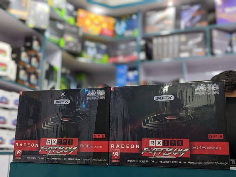 Box Packed  XFX RX 590 8GB  PRICE: 35,000  WARRANTY: 10 MONTHS 1