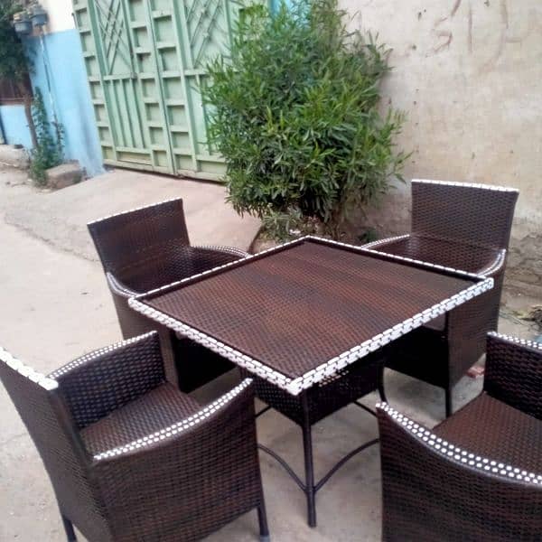 Rattan Dinning sets 4