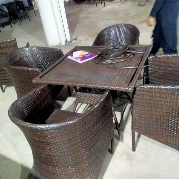 Rattan Dinning sets 6