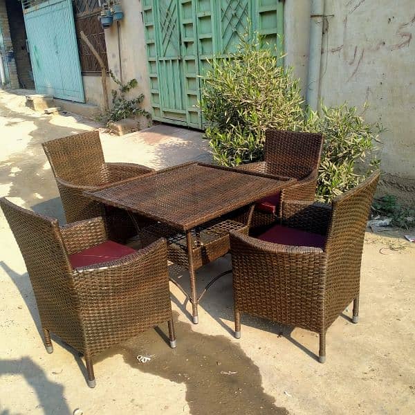 Rattan Dinning sets 9