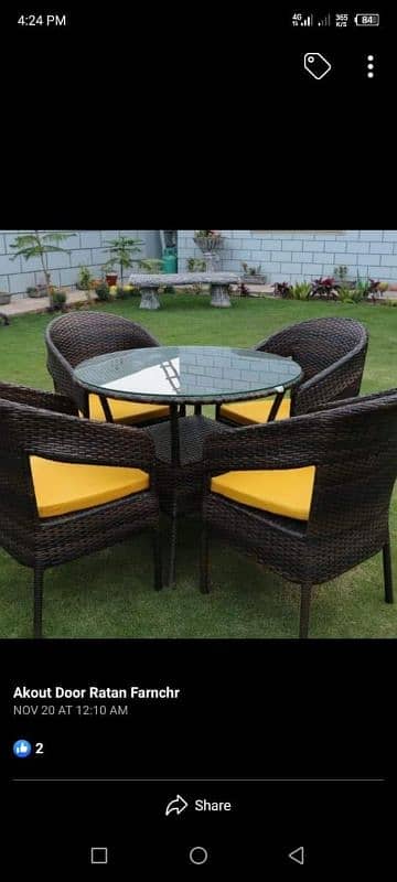 Rattan Dinning sets 11