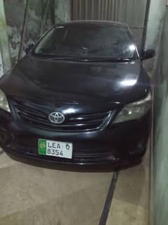 Toyota Corolla XLI 2012