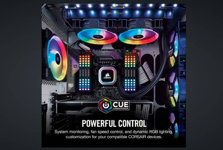 Corsair Commander PRO with 3 Inwin Jupiter AJF120 aRGB Fans Combo 2