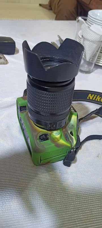 Nikon D7100 with lens 18-140 4