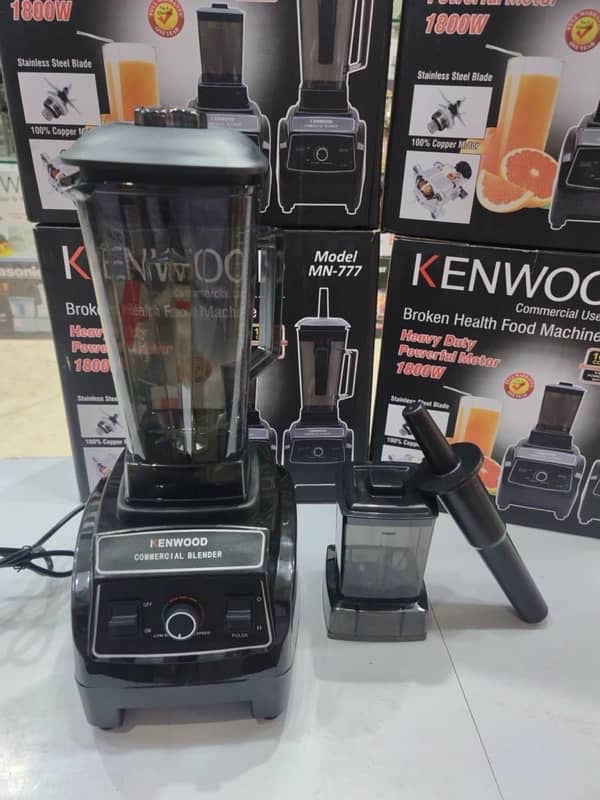 Kenwood Commercial Blender Set 2in1 Heavy Machine for Professional Use 0