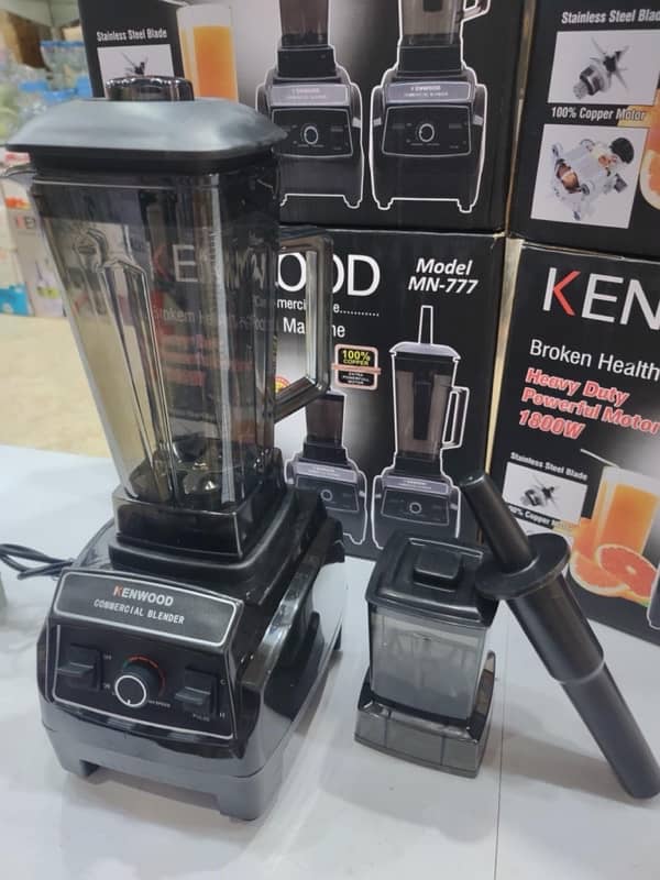 Kenwood Commercial Blender Set 2in1 Heavy Machine for Professional Use 1