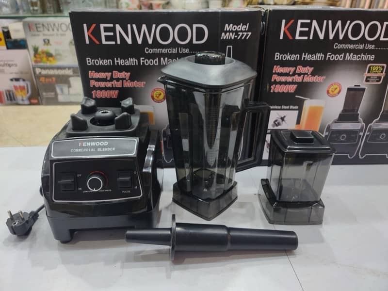 Kenwood Commercial Blender Set 2in1 Heavy Machine for Professional Use 5