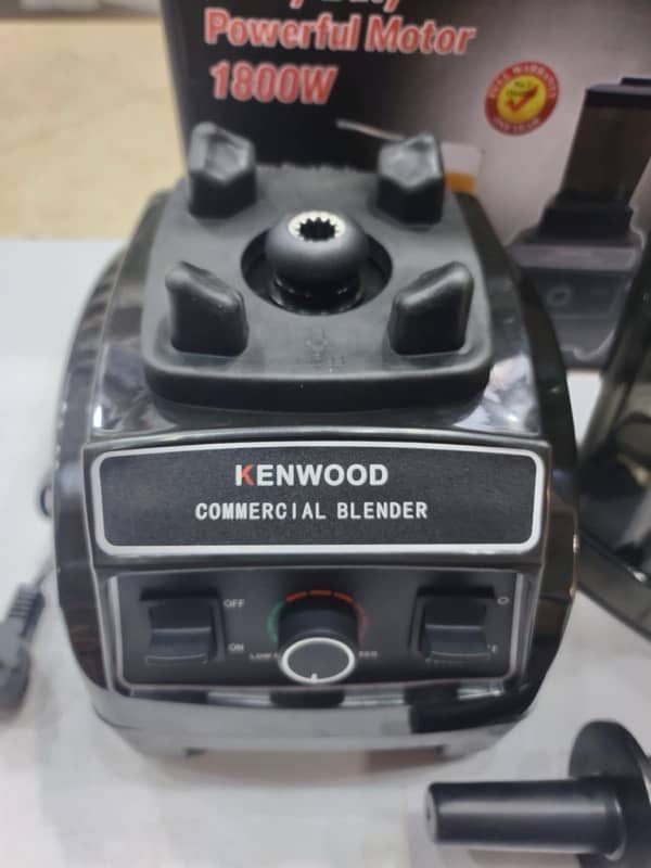 Kenwood Commercial Blender Set 2in1 Heavy Machine for Professional Use 6