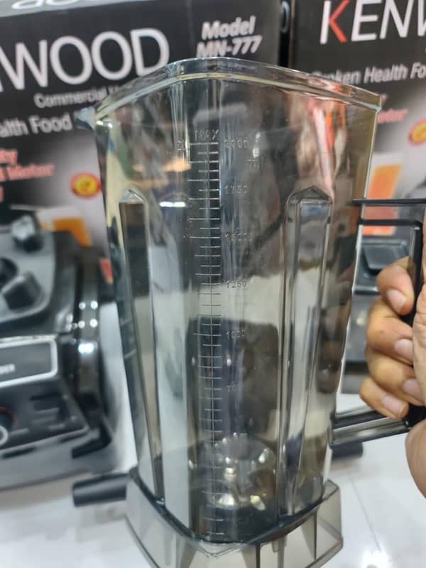 Kenwood Commercial Blender Set 2in1 Heavy Machine for Professional Use 8