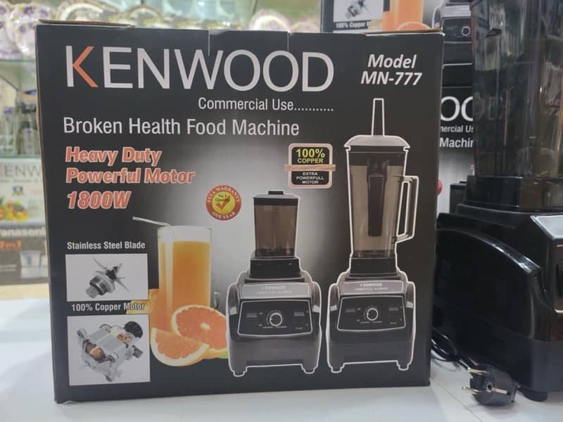 Kenwood Commercial Blender Set 2in1 Heavy Machine for Professional Use 11