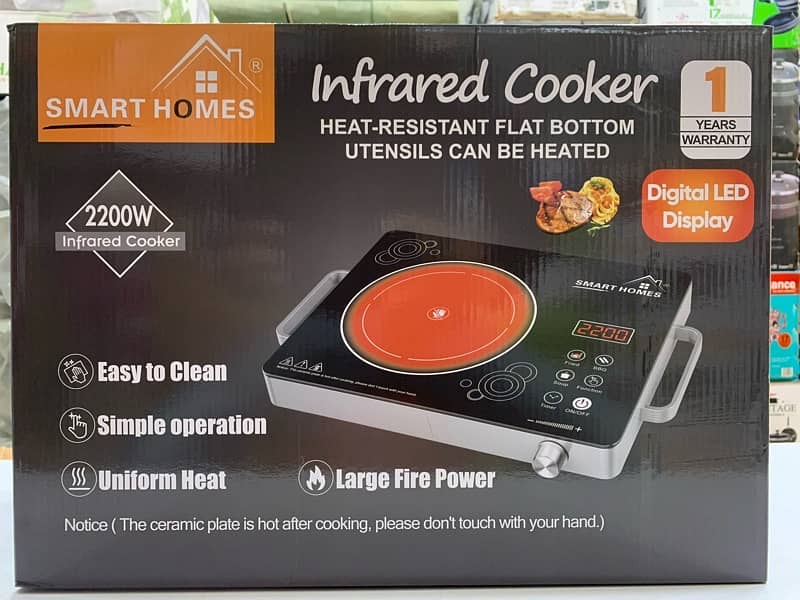 Smart Homes Electric Stove Infrared Technology Digital Touch Model 0