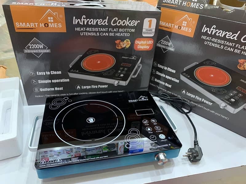 Smart Homes Electric Stove Infrared Technology Digital Touch Model 5