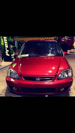 Honda Civic EXi Automatic 1999 converted into ferio 2000