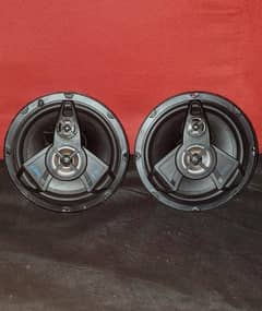 KENWOOD 6.5" COAXIAL DOOR SPEAKERS { CAR SOUND SYSTEM WOOFER AMPLIFIER