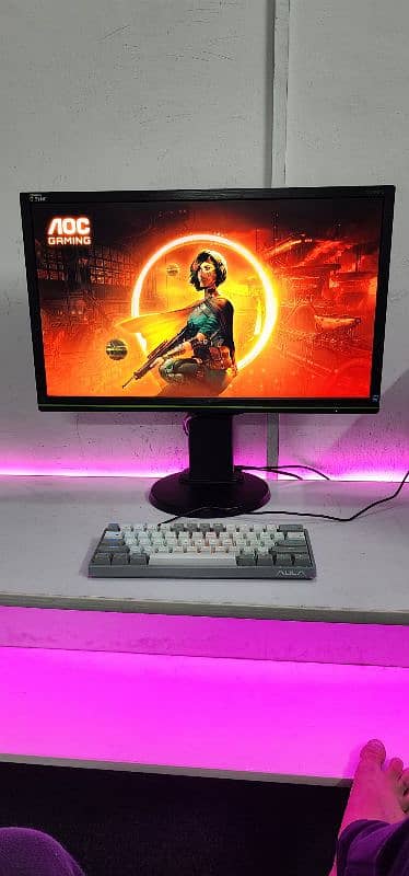 AOC 24" 144hz 1ms G-SYNC 1080p Gaming Monitor 0