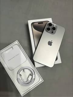 Iphone 15 Pro Max FU (256GB) with Box and All Accessories Available