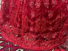 red bridal maxi