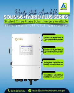 Solis 6Kw Hybrid (Plus with LCD ip66) Solar Inverter