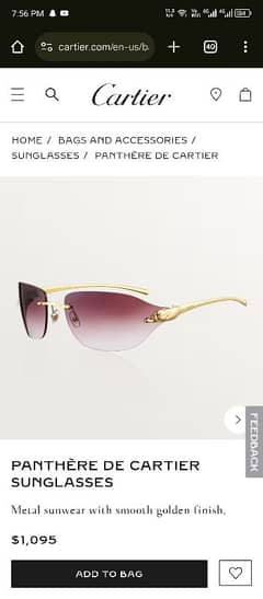 Cartier Sunglasses