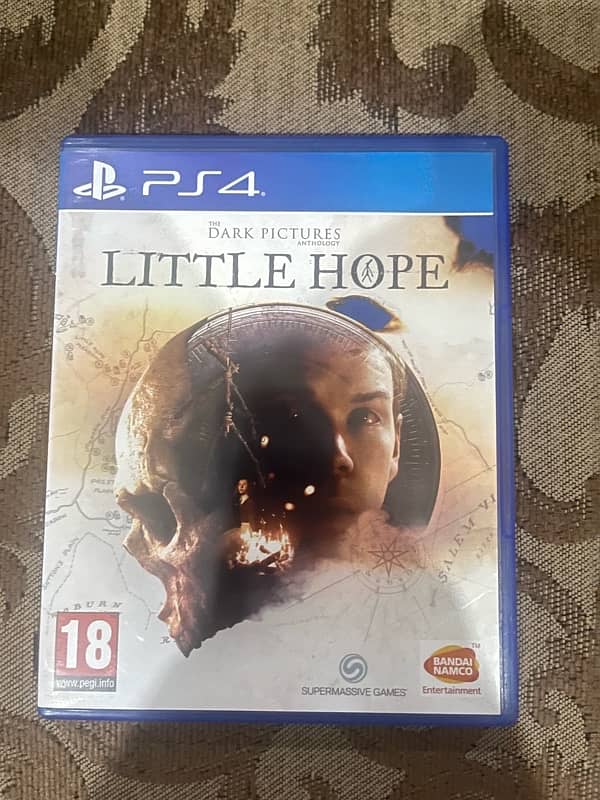 The dark pictures : little hope ps4/5 for sale 0