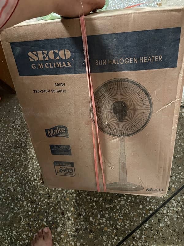 SECO Electric Room Heater / Sun Halogen Heater 5