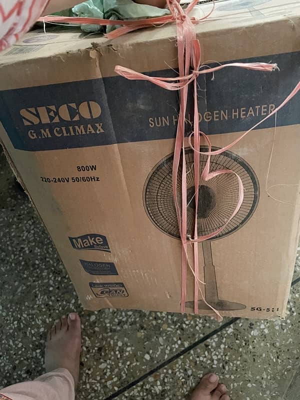 SECO Electric Room Heater / Sun Halogen Heater 4