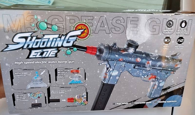 Shooting Elite Auto Gel Blaster Gun for kids 0