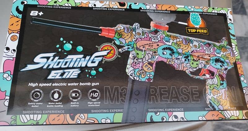 Shooting Elite Auto Gel Blaster Gun for kids 3