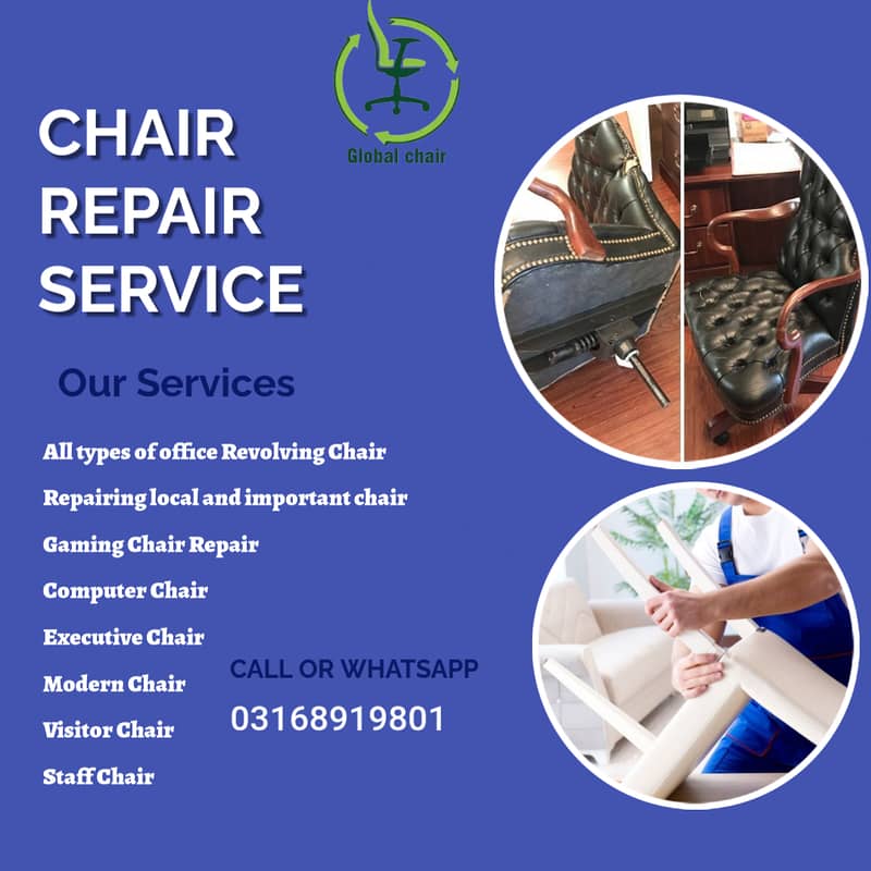 Office chair repair | Revolving chair repair | Chair repairing 1